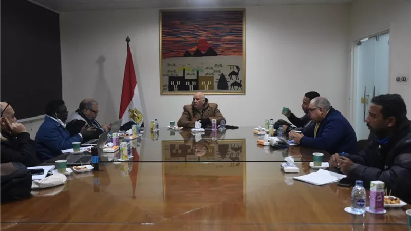 مدير التنمية المستدامة يستقبل وفد المنظمة العربية للتنمية الزراعية لبحث أطر التعاون المشترك