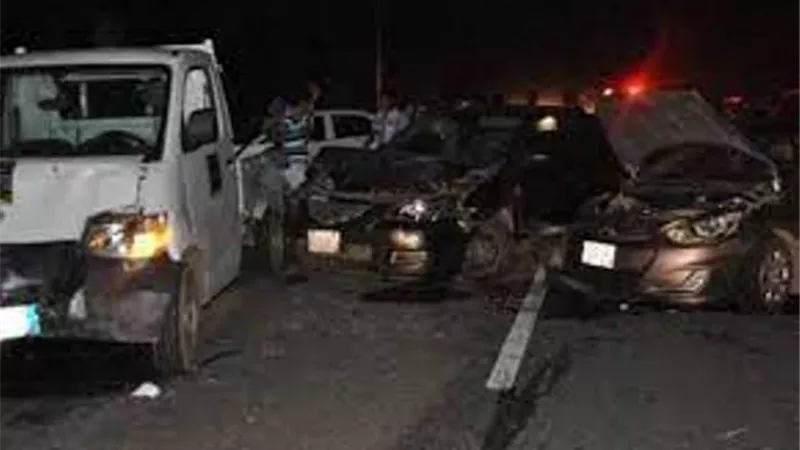 بالأسماء..تفحم جثتين وإصابة 6 أشخاص في حادث اشتعال سيارة بالإسماعيلية