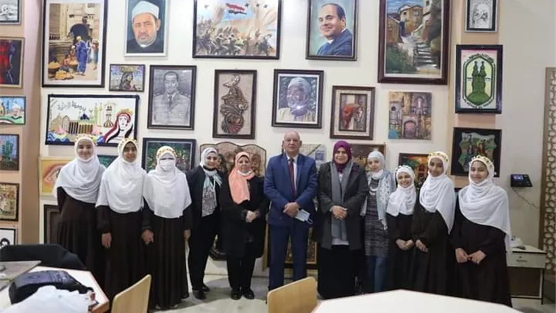 رعاية الطلاب تقدم عروضاً فنية بجناح الأزهر في معرض الكتاب