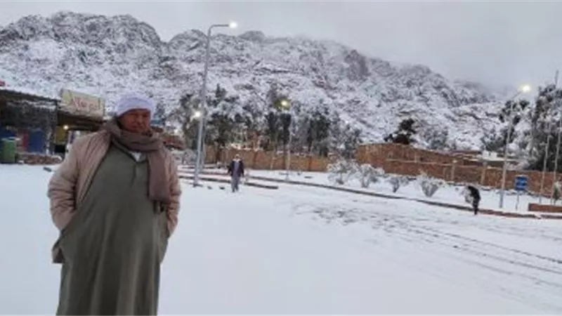 ثلوج ورياح.. الأرصاد توضح حالة الطقس غداً وحتى الأربعاء المقبل