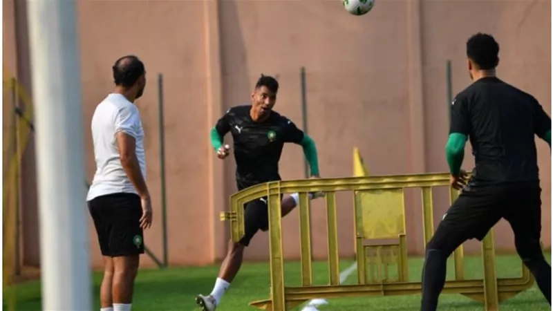 تجهيز الحارس التكناوتى لأسود الأطلسى لمباراة مصر والمغرب