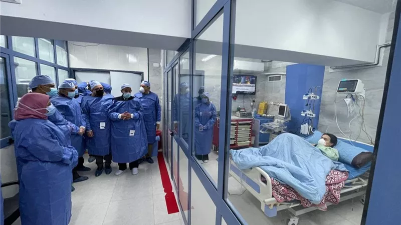 قطار زراعة الأعضاء بجامعة الزقازيق يصل إلى الحالة التاسعه وبالمجان