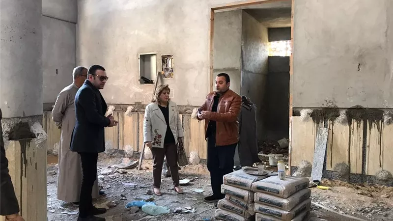 النائبة القبطية هناء أنيس تواصل دعمها لتشييد مساجد الزقازيق