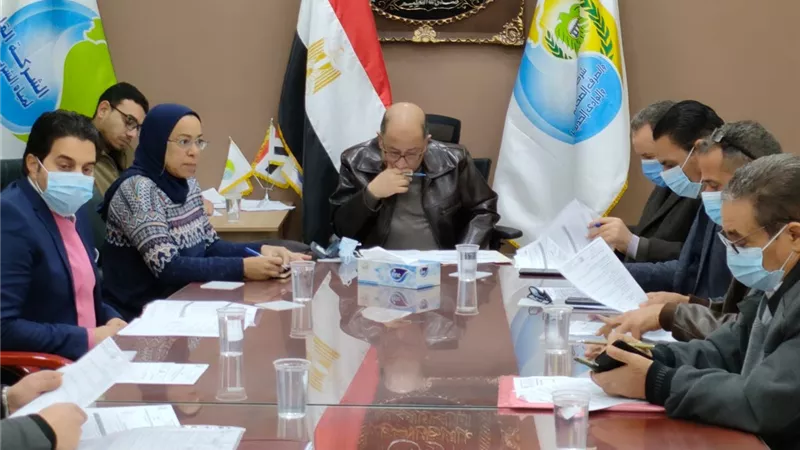 مياه أسيوط تعقد اجتماعا لمجلس إدارة المدرسة الفنية استعدادا لامتحانات منتصف العام |صور