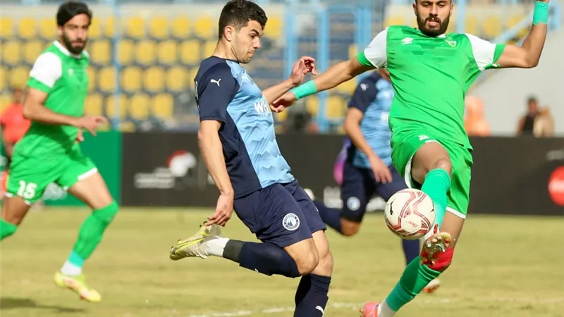 شوط أول سلبى بين بيراميدز والمقاصة فى كأس الرابطة