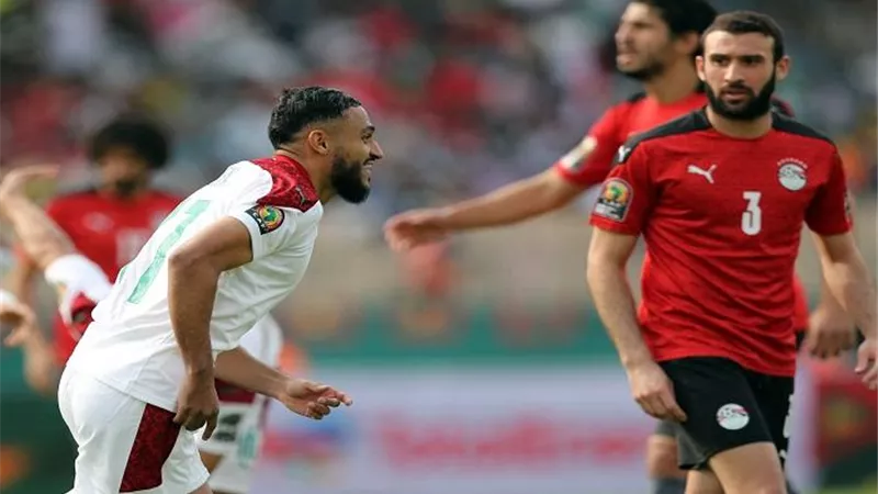 بعد مرور 70 دقيقة.. تعادل إيجابى بين مصر والمغرب فى أمم افريقيا