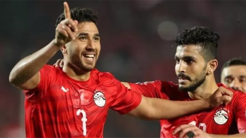 منتخب مصر تقبل الطاولة على المغرب بهدف ثانى