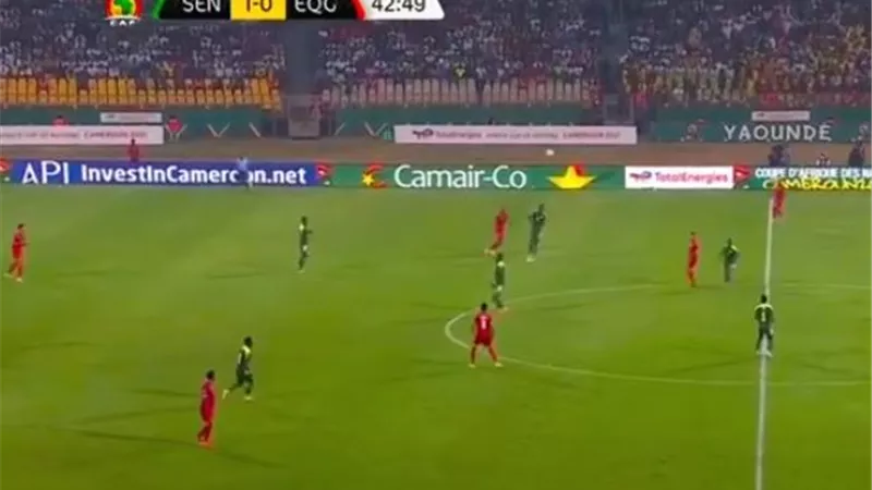 منتخب السغال يتقدم بهدف أمام غينيا الإستوائية فى الشوط الأول