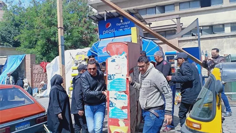 حملة مكبرة لإزالة الاشغالات بـ