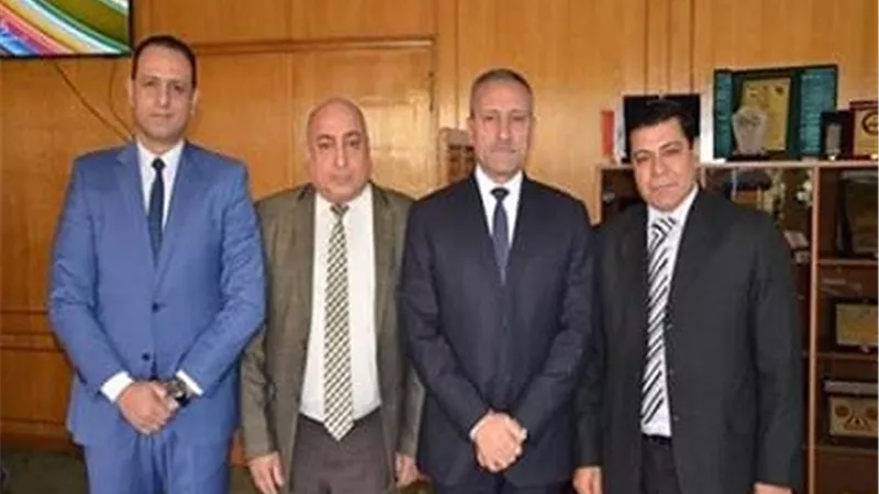 محافظ الإسماعيلية يستقبل رئيس النيابة الادارية بالتل الكبير