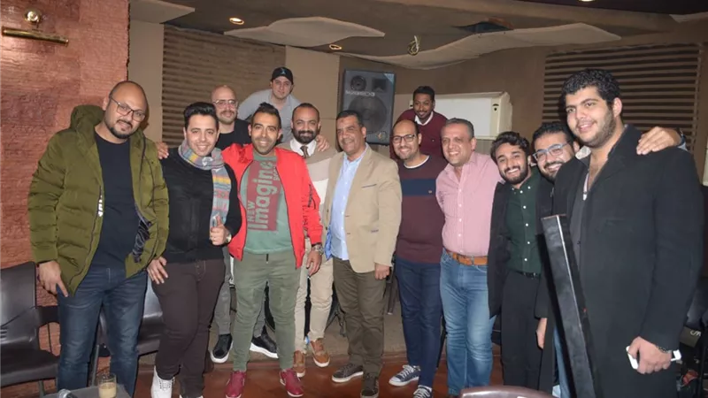 بالصور.. البروفات النهائية لحفل محمد عدوية بدار أوبرا 