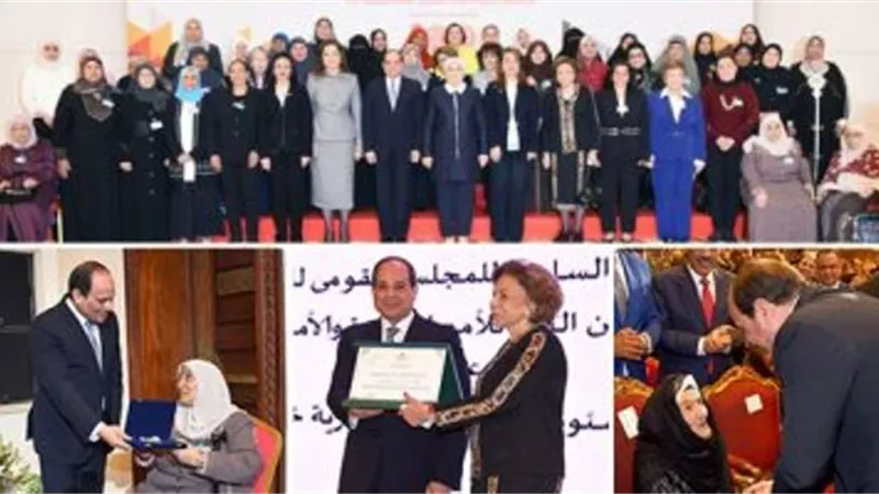 نائبات البرلمان يوجهن الشكر للرئيس السيسي فى اعياد المرأه المصرية