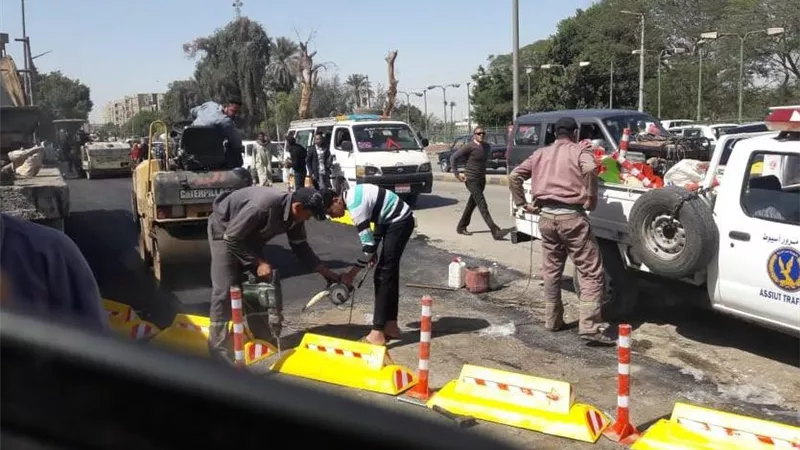 محافظ أسيوط : تطوير ميدان الحرب والسلام وتنظيم المحاور المرورية