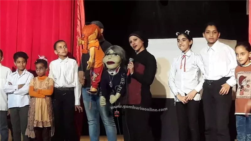 عروس الصحة النفسية تحتفل باليتيم وتحذر من الشائعات وكذبه ابريل.. صور