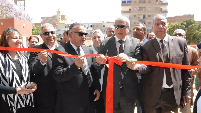 افتتحه محافظ المنيا : مشروع صرف صحى ماقوسة يدخل الخدمة