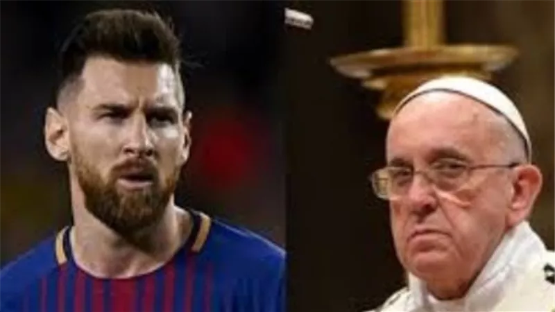بابا الفاتيكان يعلق على وصف ميسي بـ