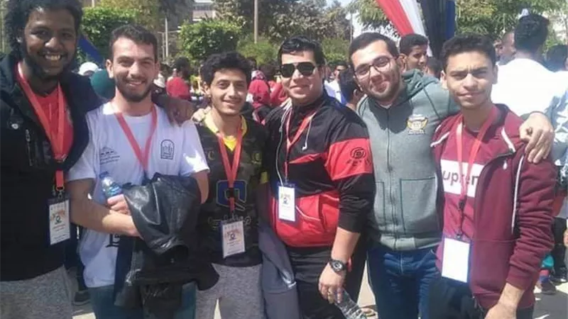 طلاب جامعة كفر الشيخ يشاركون في أسبوع الشعوب بجامعة أسيوط