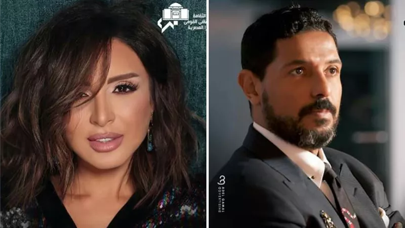 انغام تحيي حفل عيد الربيع بالاوبرا