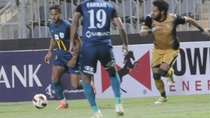 بالفيديو.. إنبى يتفوق على الانتاج الحربى فى الشوط الأول بهدف أحمد شكرى