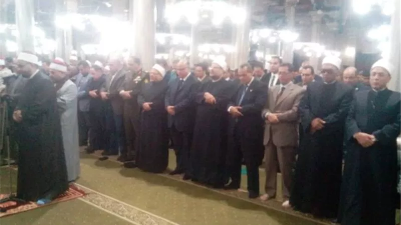 محافظ القاهرة ووزير الاوقاف يشاركان فى الاحتفال بالاسراء والمعراج