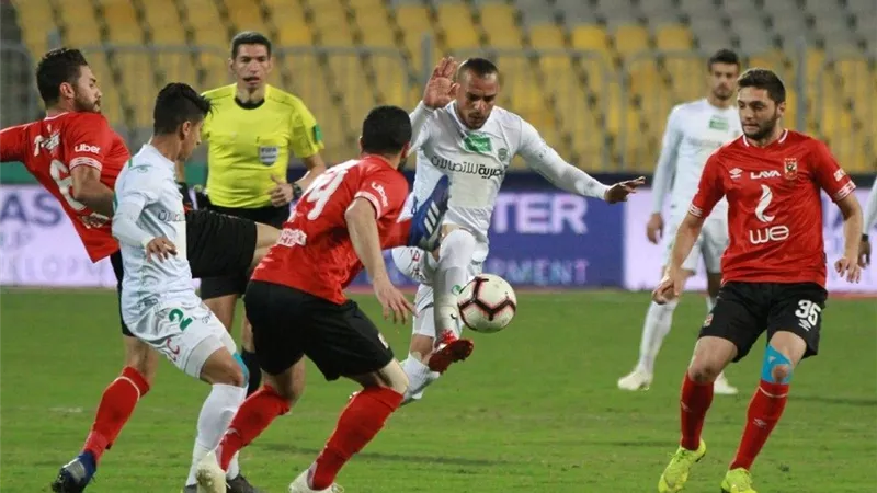 70 دقيقة سلبية بين الأهلى والاتحاد السكندرى