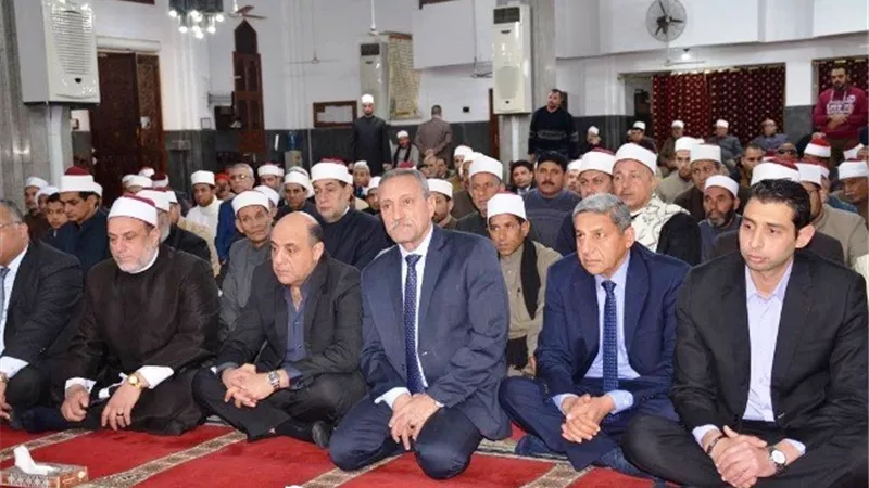 الإسماعيلية تحتفل بذكرى ليلة الإسراء والمعراج بمسجد الشهداء