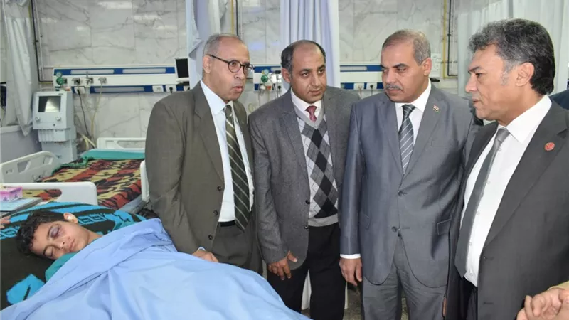 رئيس جامعة الأزهر يتفقد مستشفى باب الشعرية الجامعي .... صور
