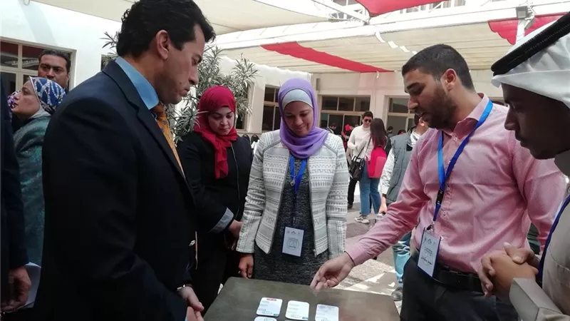 صبحى يشهد ختام برنامج 