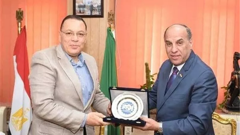 محافظ الشرقية يستقبل نائب رئيس الهيئة العربية للتصنيع