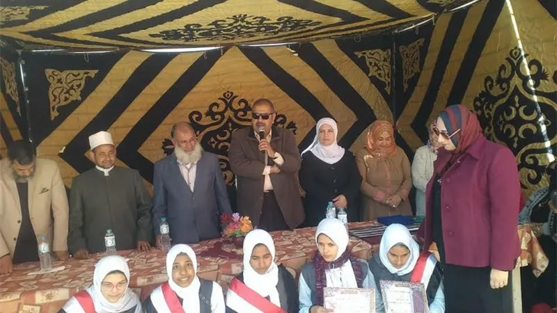 النيلي يشهد احتفال تحفيظ القرآن الاعدادية بيوم اليتيم