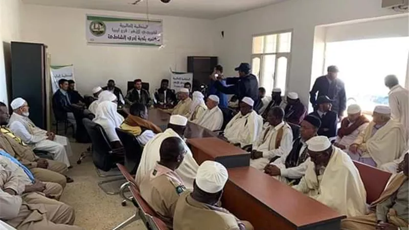 خريجي الأزهر بليبيا تفتتح فرعا جديد في بلدية إدرى الشاطئ