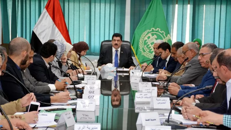 مشروعات مياه وصرف بمنحتى الإسكان والوكالة الألمانية للقليوبية ب150 مليونا
