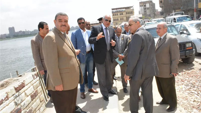 محافظ الجيزة : 33 مليون جنية لتطوير طريق طراد النيل بالوراق