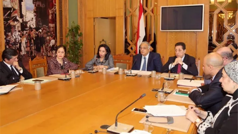 مايا مرسى تشارك فى اجتماع وزارة الخارجية لمناقشة أهم القضايا التى تهم المرأة في الدول الاسلامية