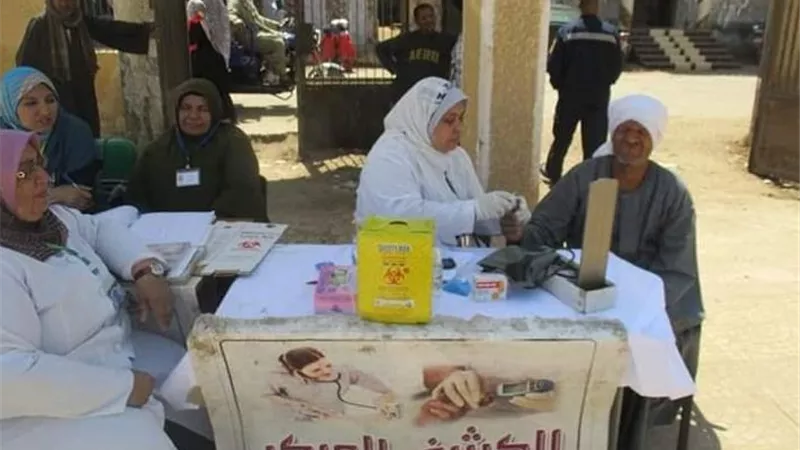 قافله طبيه لمهدى الأخرام بالفشن