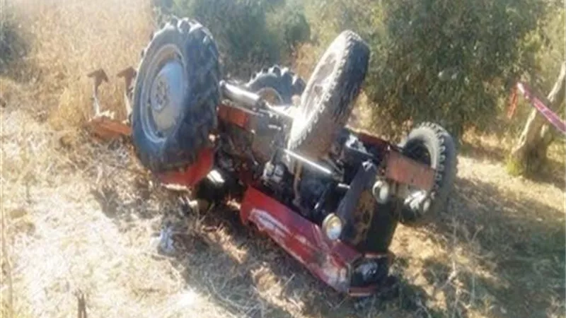 مصرع طفل وإصابة 6 آخرين فى انقلاب جرار زراعى بالبدرشين