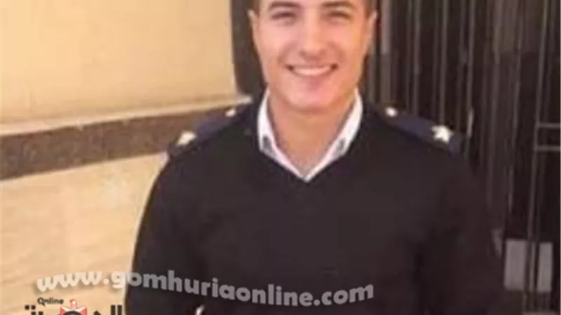 الاسماعيلية تودع الملازم اول احمد حسنين