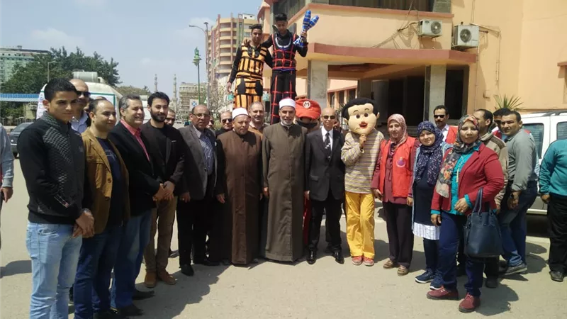 مسيرات حاشدة بمدن الشرقية لتوعية المواطنين بالاقبال على حملة 