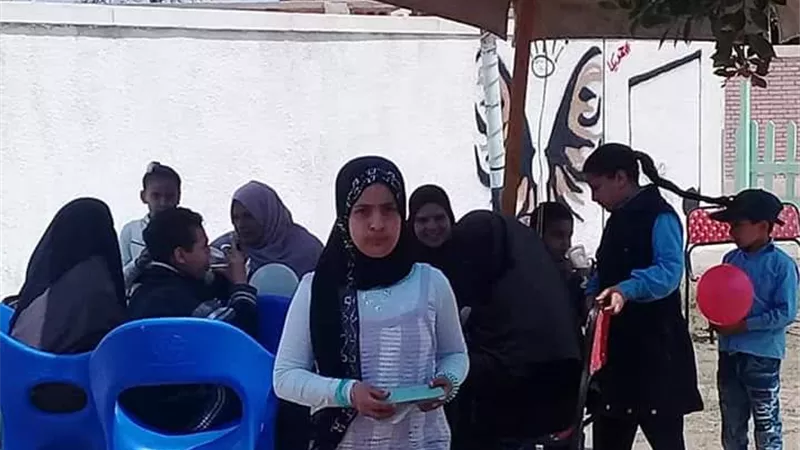 مركز شباب مدينة السادات يحتفل بيوم اليتيم