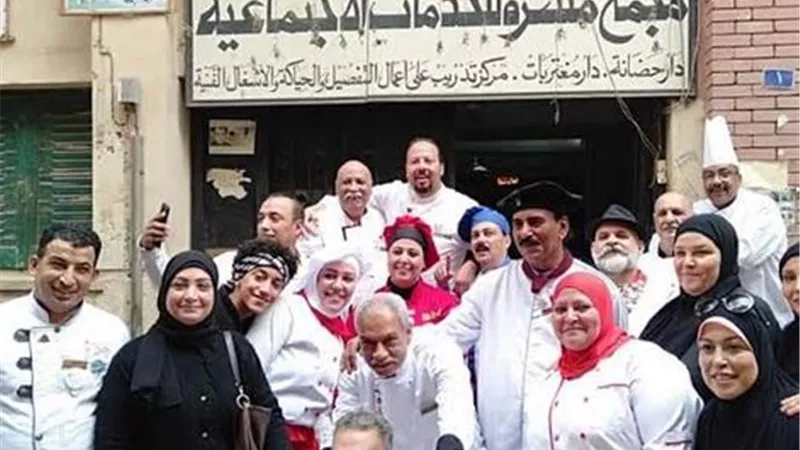 بالصور..احتفال شيفات مطبخ صابرين بيوم اليتيم ..بروض الفرج
