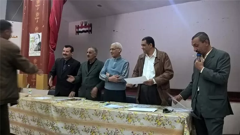 تكريم المعلمين بالفترة المسائية بقويسنا العسكرية الصناعية