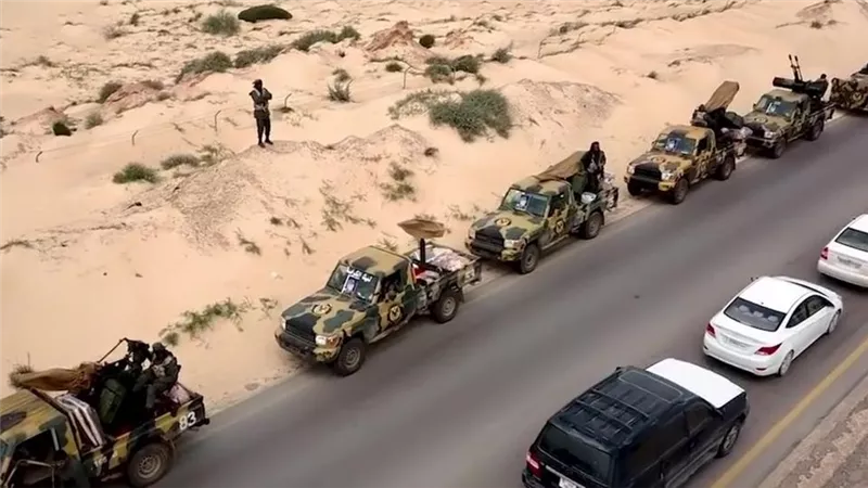 الجيش الليبى يعلن عن وصول تعزيزات اضافية لدعم العملية العسكرية بطرابلس