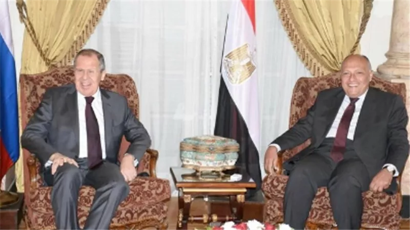شكرى ونظيره الروسى يبحثان سبل تعميق التعاون الثنائى