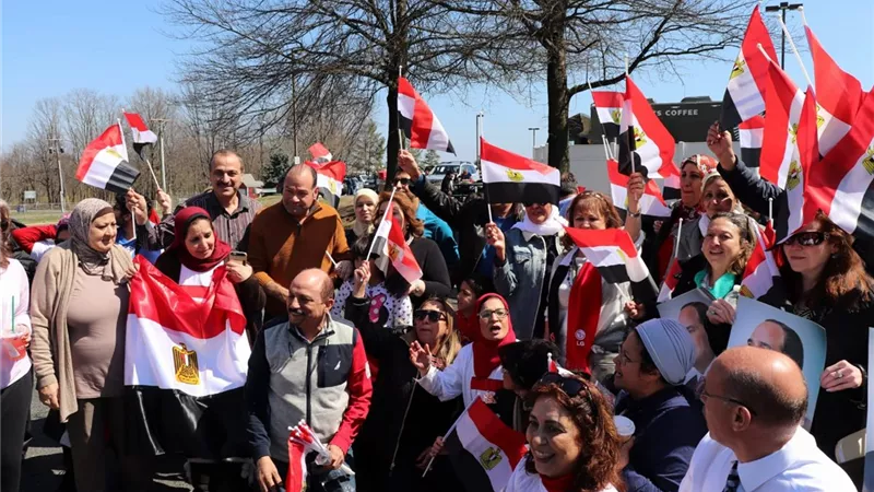 صوت مصر تشارك في الاستقبال الحاشد للرئيس السيسى غدا فى واشنطن .. صور