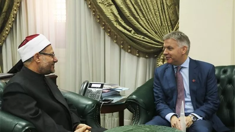 مفتي الجمهورية يستقبل السفير الكندي لبحث أوجه تعزيز التعاون الديني
