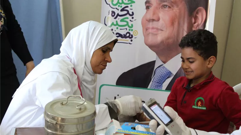 الزهراء الخاصة ٢بالمنيا تشارك فى حملة ١٠٠مليون صحة.. صور