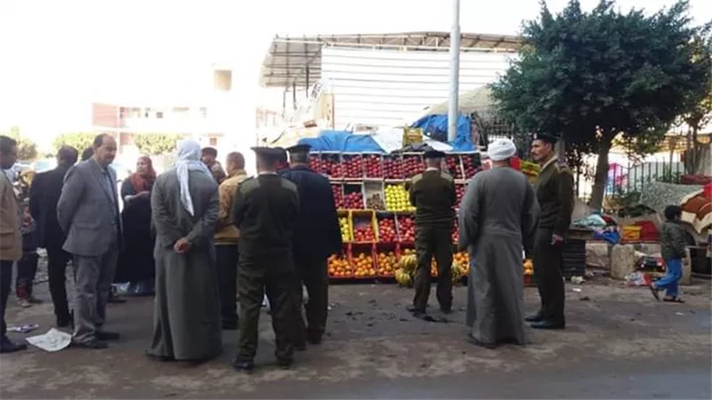 محافظ كفرالشيخ يوجه باستمرار حملات إزالة الإشغالات بالعاصمة