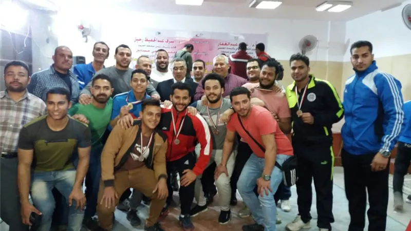 جامعة طنطا تحصد المركز الثاني على مستوى الجامعات المصرية في بطولة رفع الاثقال بالفيوم
