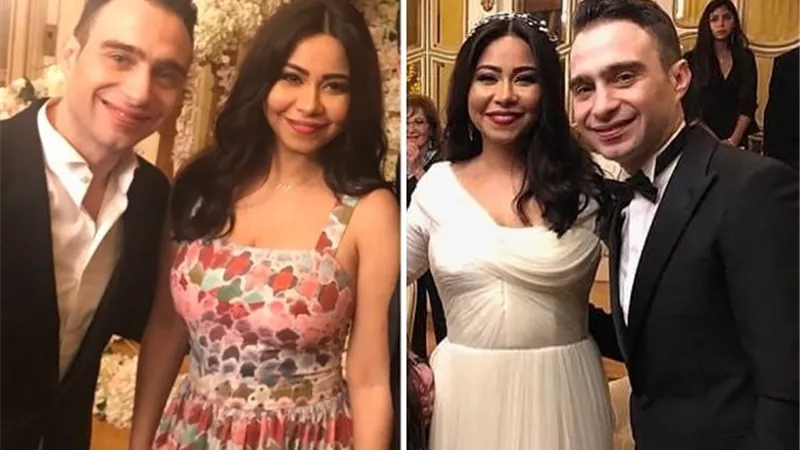 رسائل غزل متبادلة بين شيرين وحسام حبيب في عيد زواجهما الأول