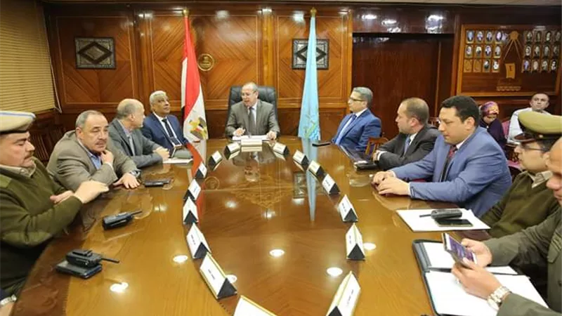 محافظ كفرالشيخ يناقش استعدادات الإستفتاء على التعديلات الدستورية